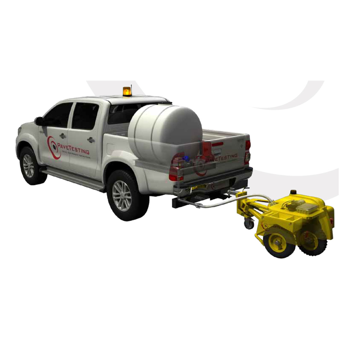 Mobile Testing Lab in Pickup Mounted for Field